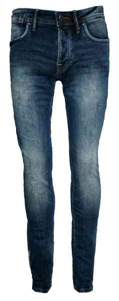 JACK & JONES  TIM LEON SC 256 INDIGO KNIT